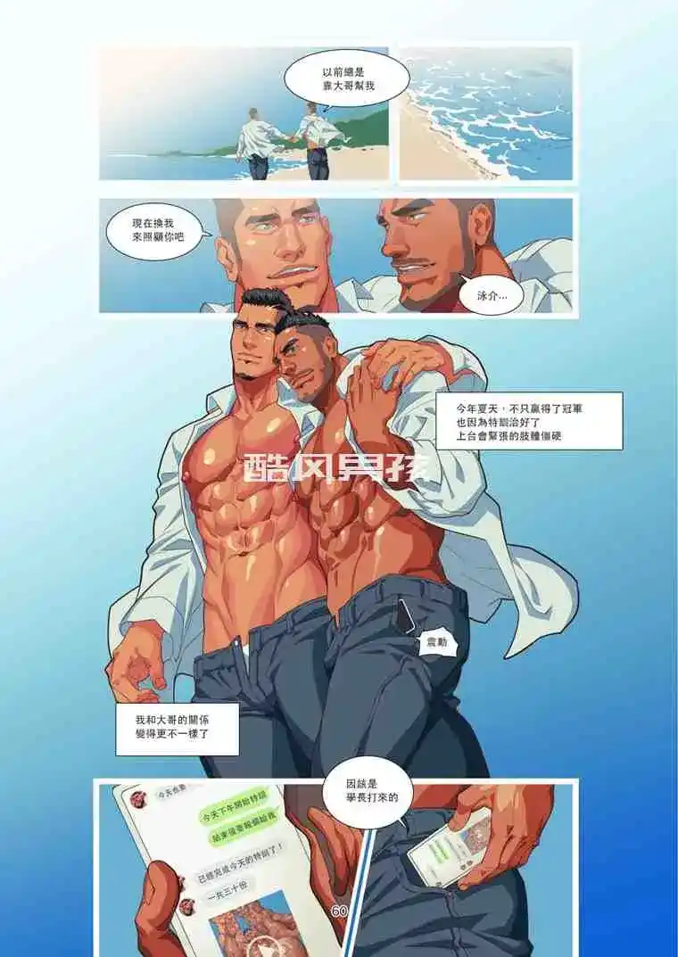 夏日男子 NO.03 精肉牛奶浴-男同情色全彩色电子漫画 | 全见喷发版